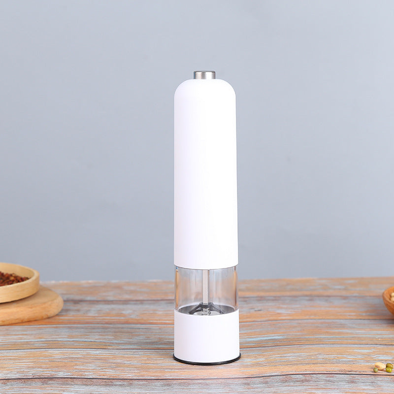 Electric Salt And Pepper Grinder White