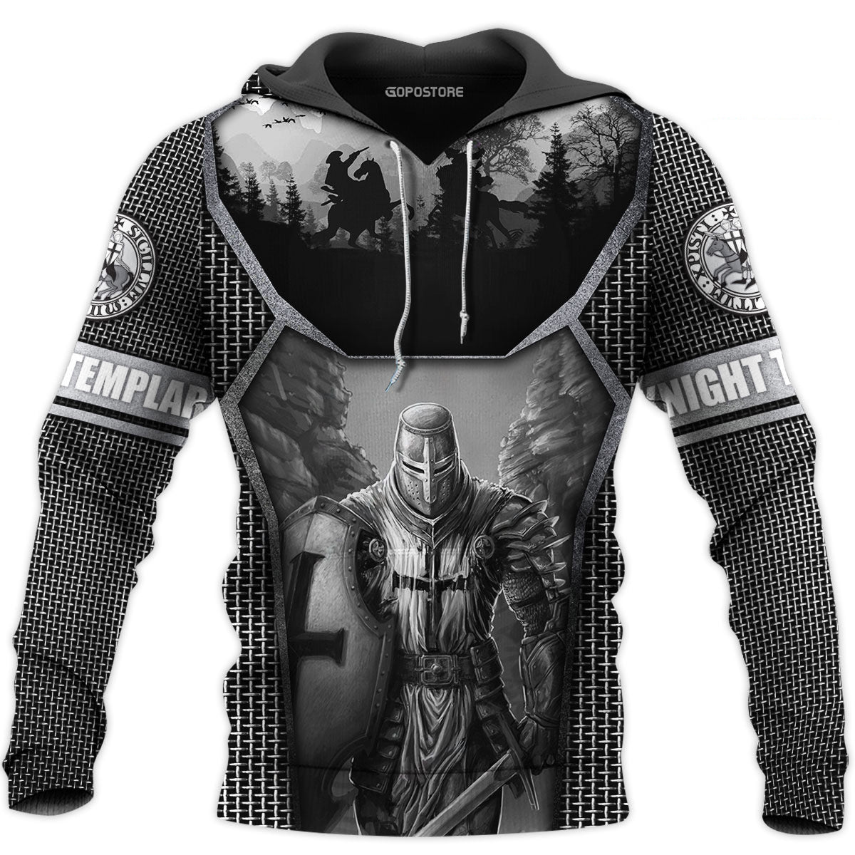 3D Digital Printing Hoodie Cartoon Men's Sweater Casual Sweatshirt