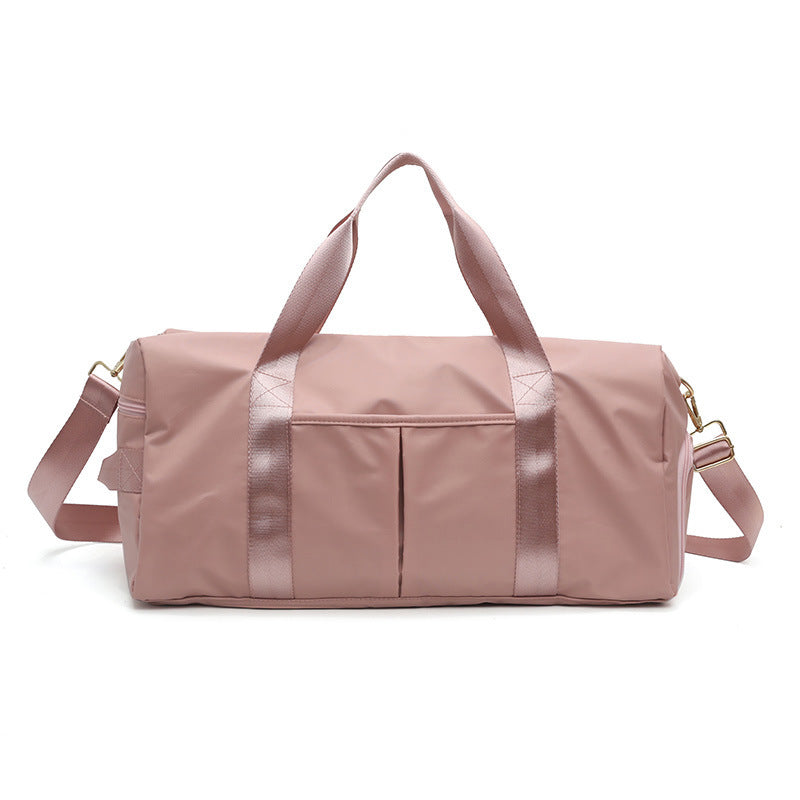 Yoga Fitness bag large capacity travel bag Pink