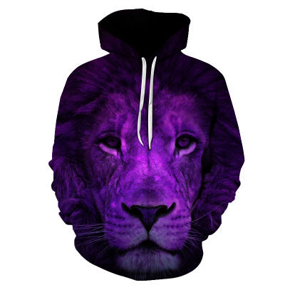 Wolf Printed Hoodies Men 3D Sweatshirt 7