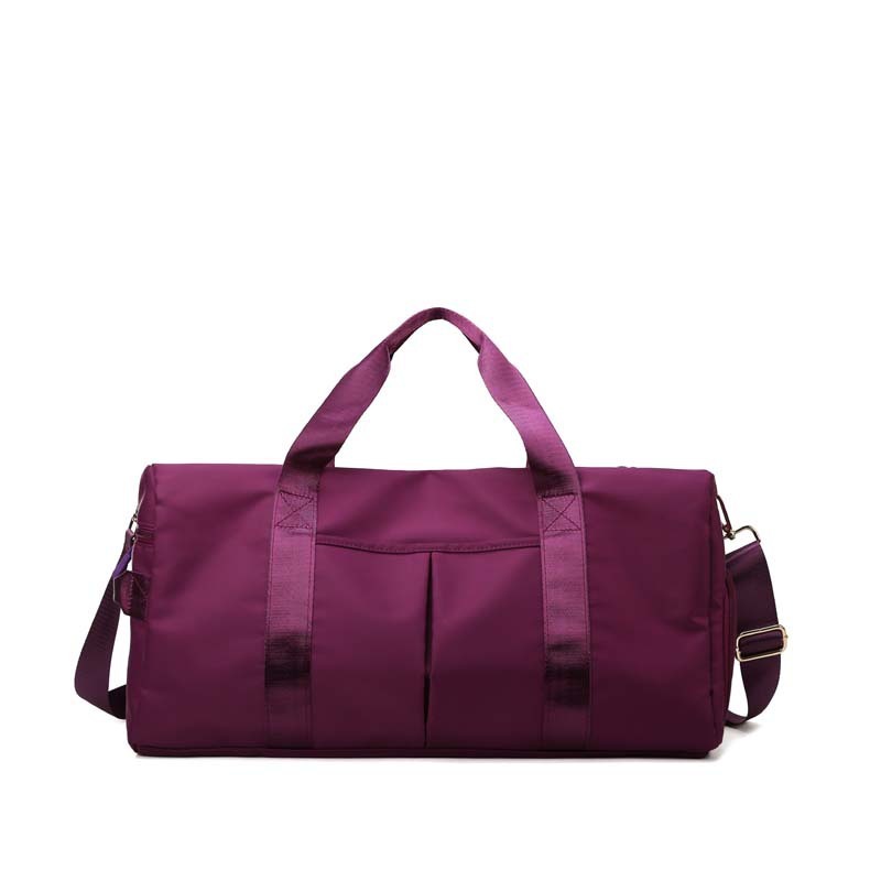 Yoga Fitness bag large capacity travel bag Purple
