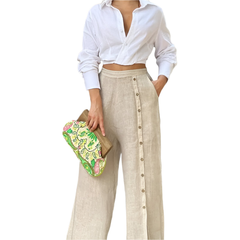 ✨ Fashion Casual Two-Piece Set – Effortless Elegance and Comfort in One Outfit!