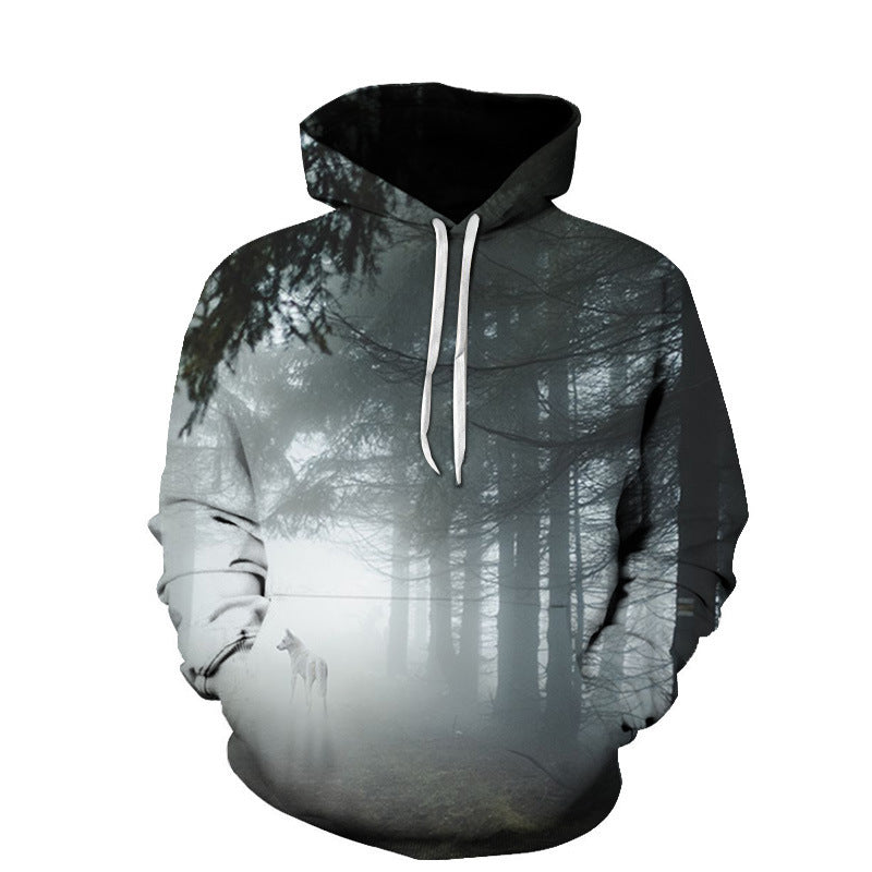Beach Maple Leaf Couples Sport Sweaters Men And Women Casual Hoodies 02