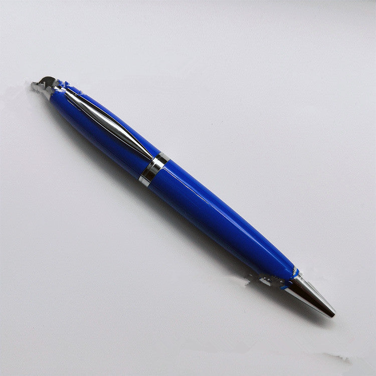 Sanhe One-Piece U Disk Metal Touch Screen Pen Blue