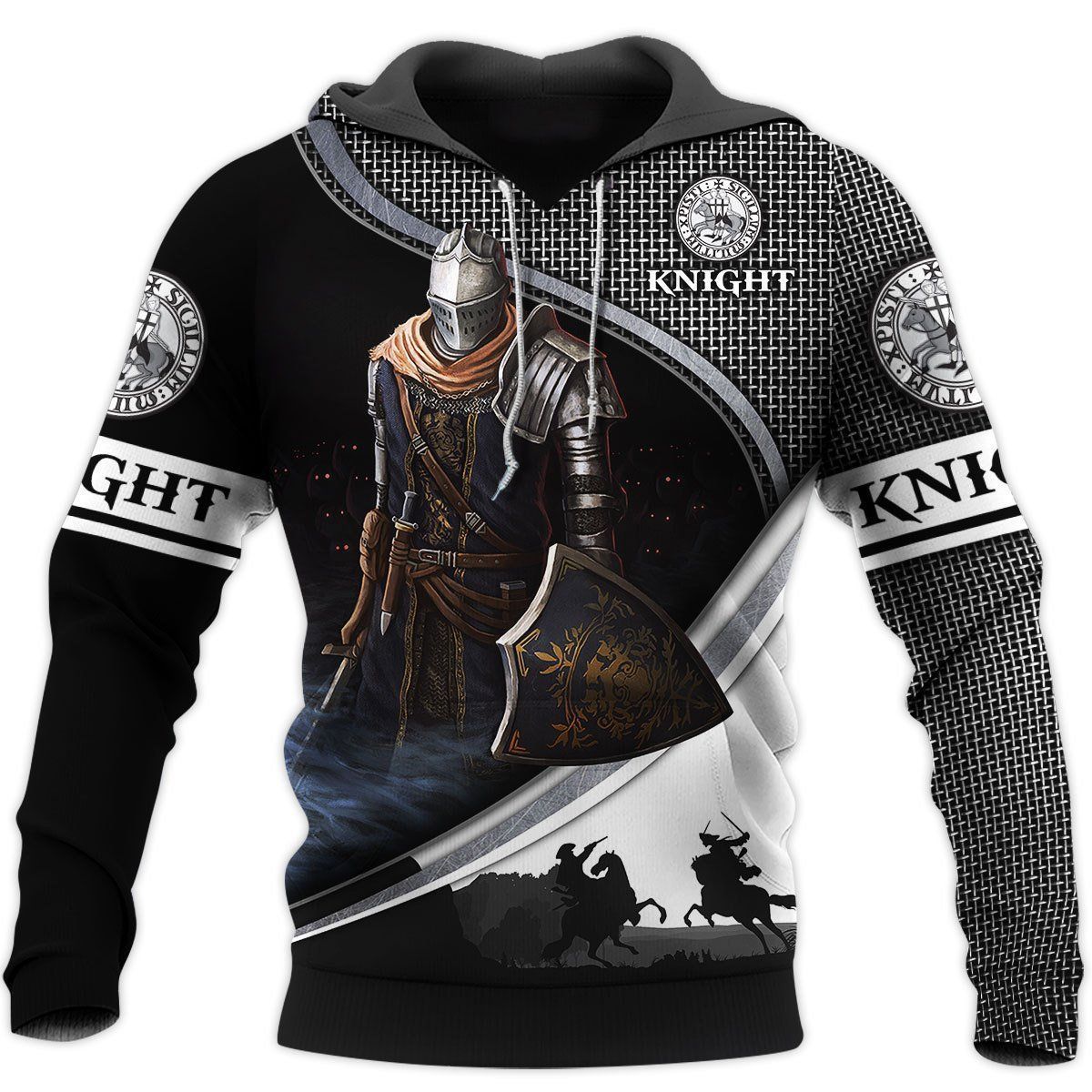3D Digital Printing Hoodie Cartoon Men's Sweater Casual Sweatshirt