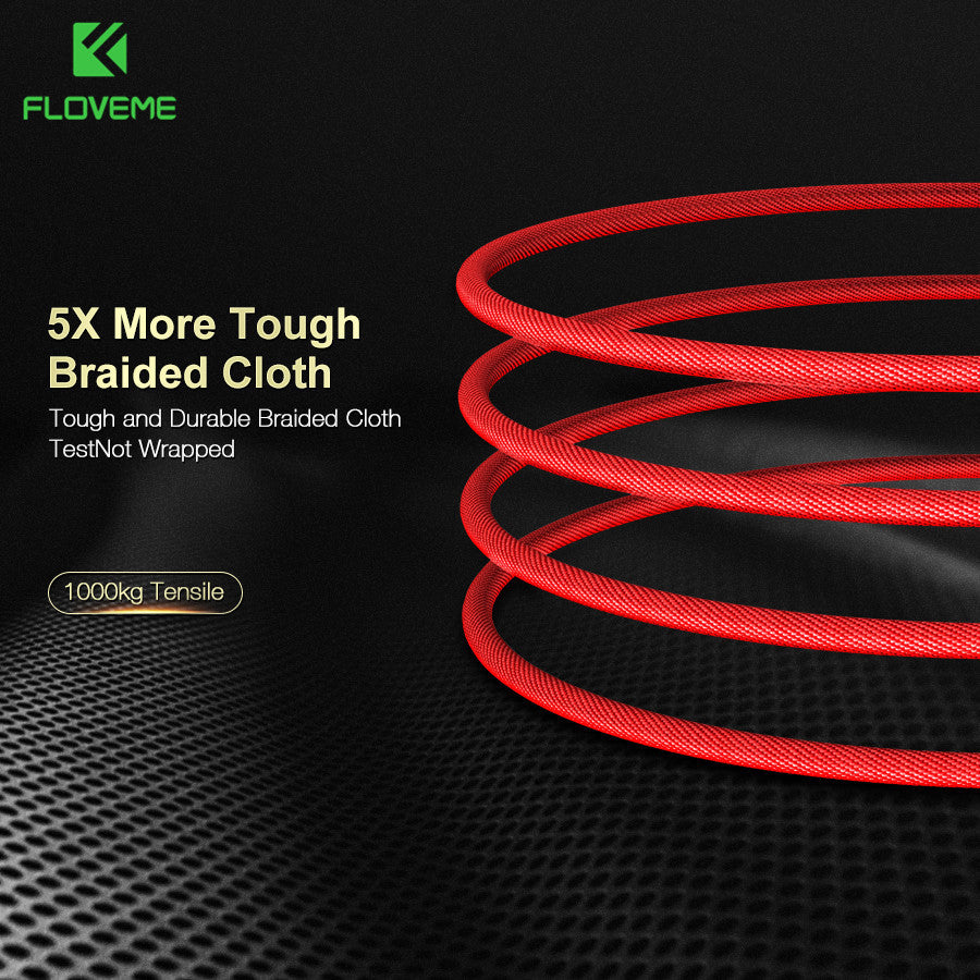 Compatible With Indestructible High Tensile Fast Charging Cable for Apple And Android