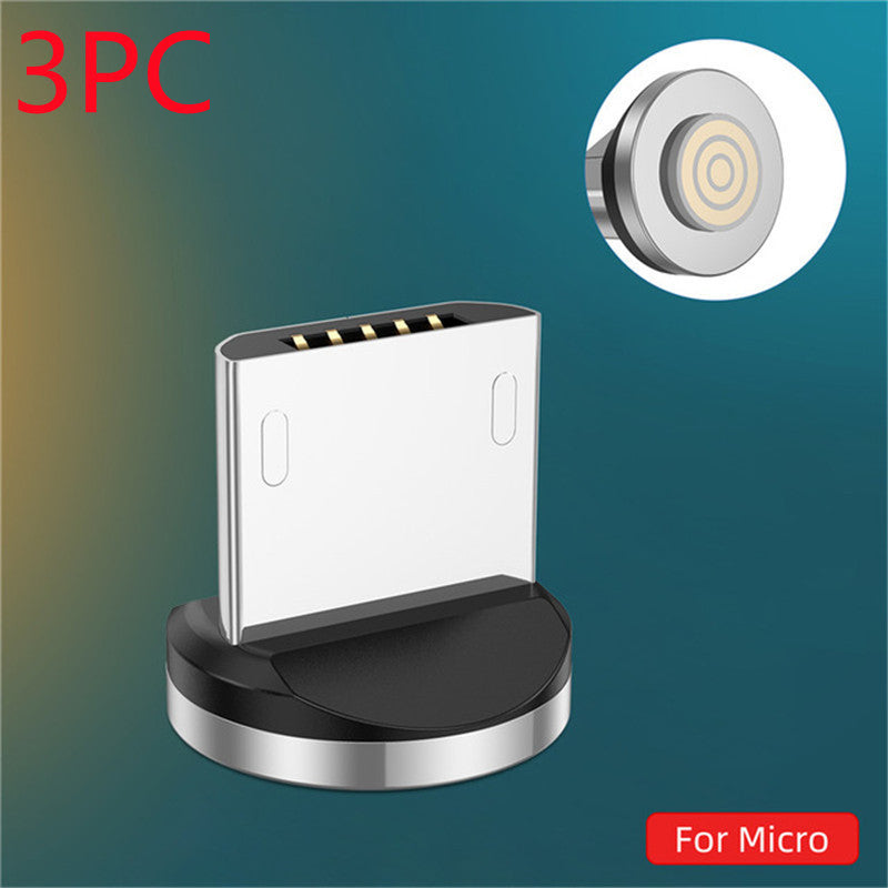 Magnetic Data Cable - Android/iOS/Type-C Micro single head 3PC 5pin