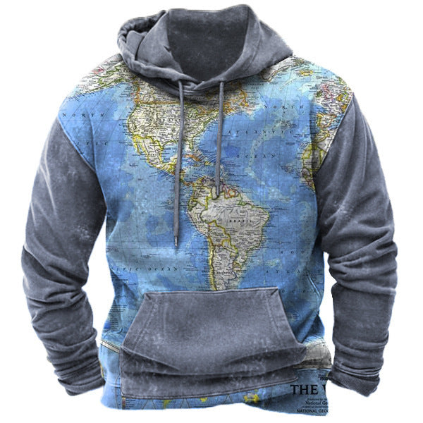 Digital Printing Street Sports Fashion Trend Hoodie AP11292