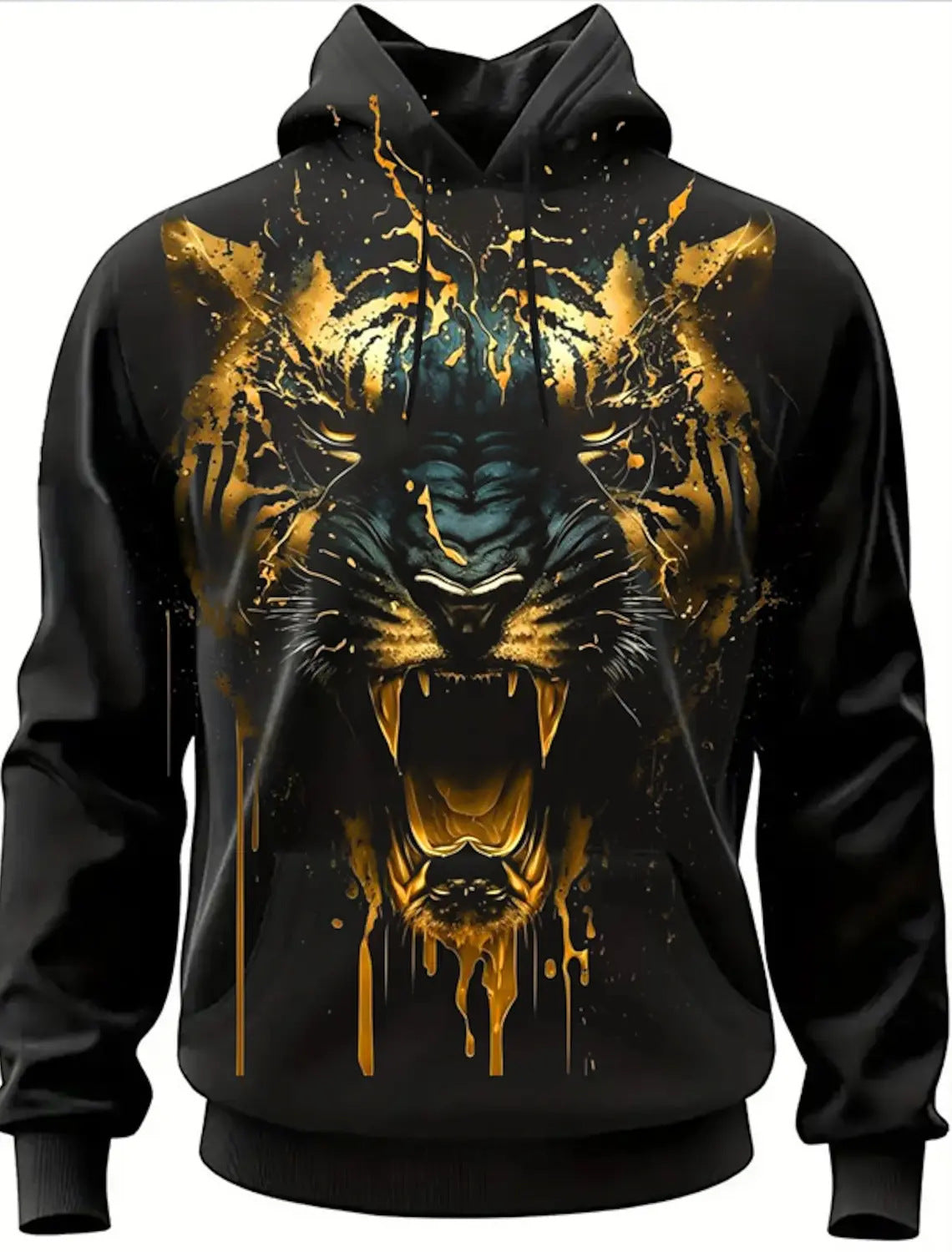 Fashion Brand Lion's Head 3D Hoodie Fashion Men And Women 9 Style