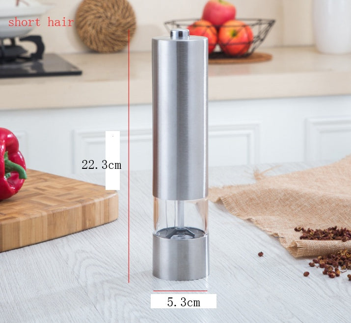 Electric Salt And Pepper Grinder Flat