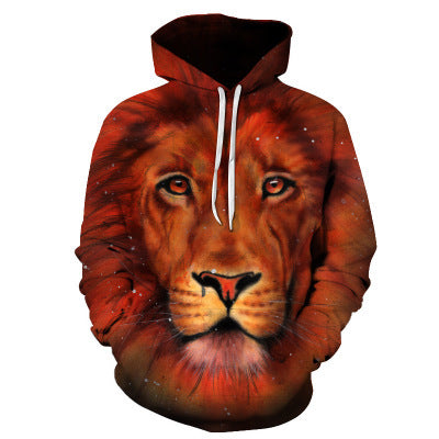 Wolf Printed Hoodies Men 3D Sweatshirt 8