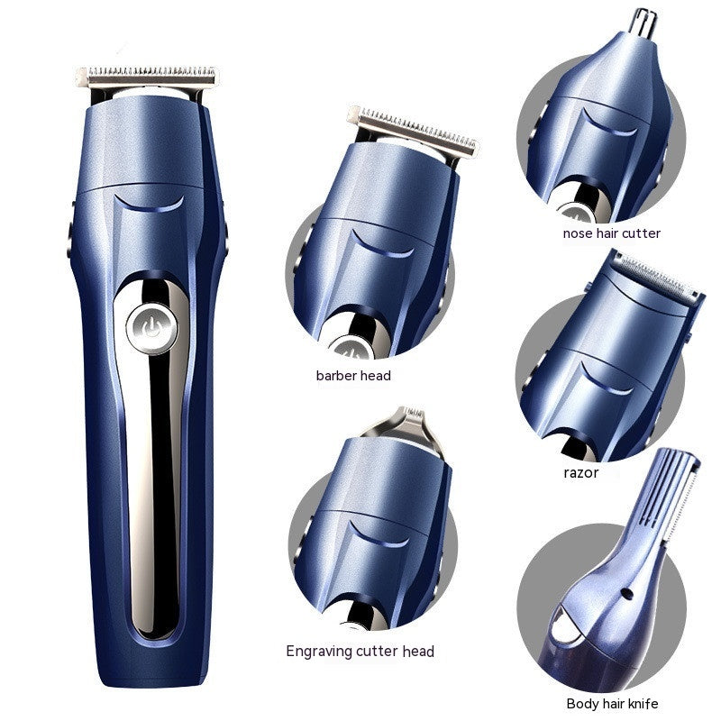 Electric Multifunctional Eyebrow Knife Nose Hair Trimmer Base Hair Clipper USB