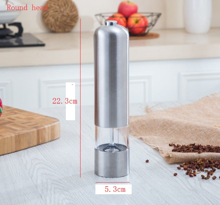 Electric Salt And Pepper Grinder Round