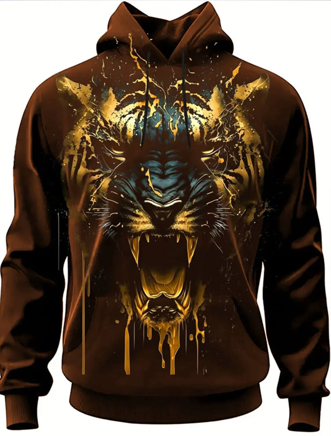 Fashion Brand Lion's Head 3D Hoodie Fashion Men And Women 11 Style