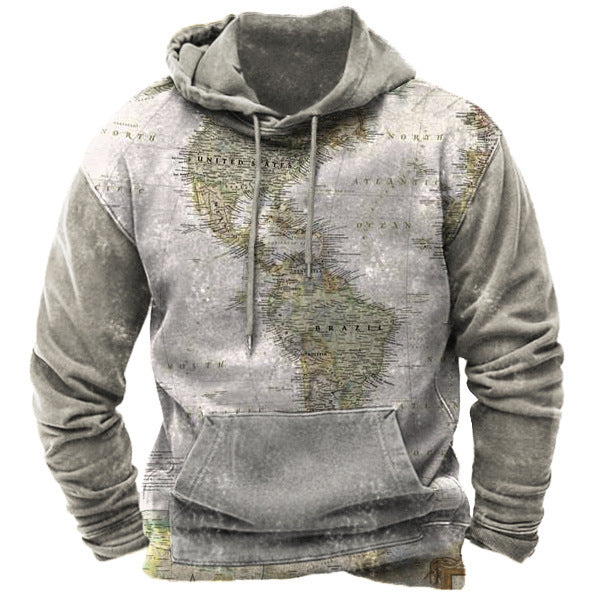Digital Printing Street Sports Fashion Trend Hoodie AP11291