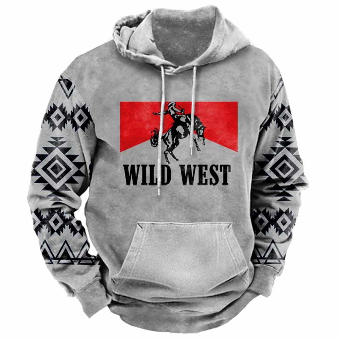 Men's Street Sports Fashion Hoodie WY01K232313Y