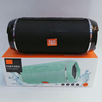 High Sound Quality Portable Subwoofer Bluetooth Speaker Black