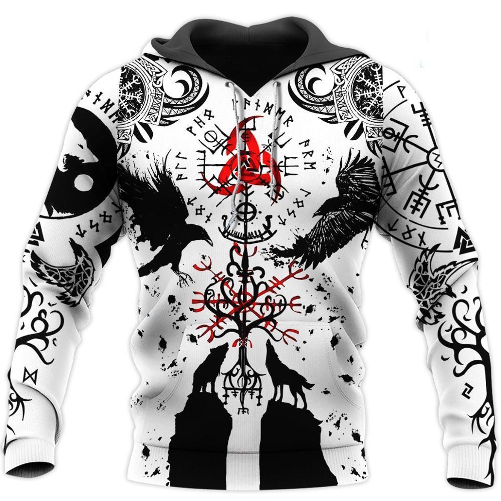 Tattooed 3D Printed Men's Harajuku Fashion Hoodie Hooded