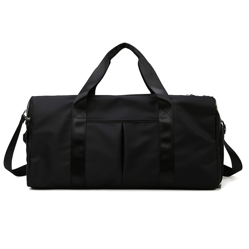 Yoga Fitness bag large capacity travel bag Black