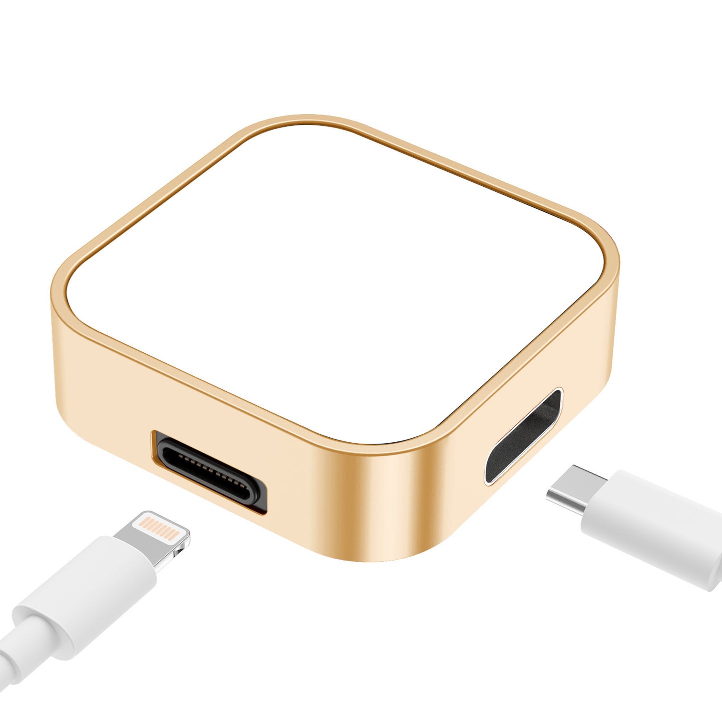 Strong Magnetic Dual Interface Watch Wireless Fast Charging Gold