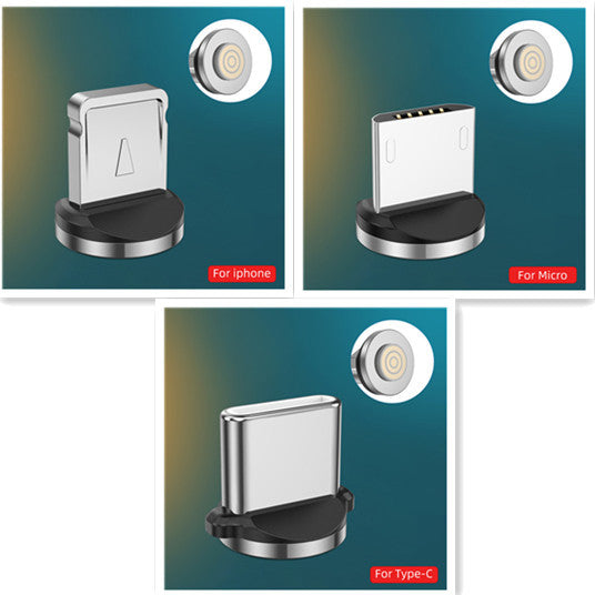 Magnetic Data Cable - Android/iOS/Type-C Set 5pin