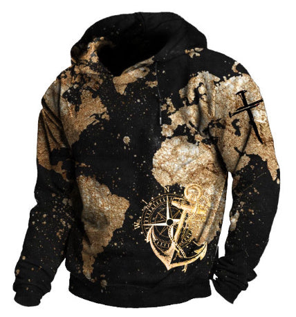 Digital Printing Street Sports Fashion Trend Hoodie OFSE00498