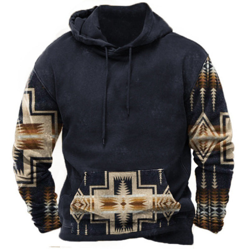 Men's Street Sports Fashion Hoodie TMW405 4
