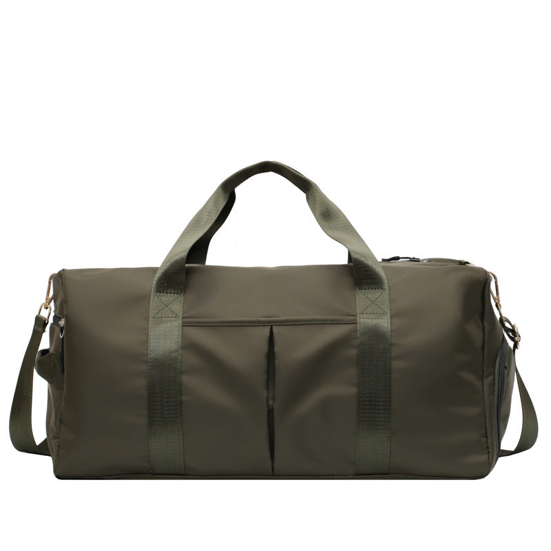 Yoga Fitness bag large capacity travel bag Green