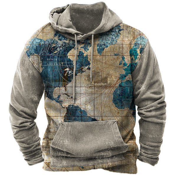 Digital Printing Street Sports Fashion Trend Hoodie AP11294