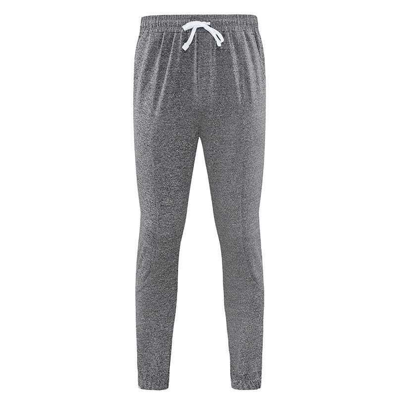 Fashion Solid Color Quick-drying Track Pants Men Dark Gray