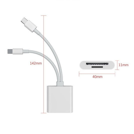 Universal Converter With Card Reader Interface Typec Interface Memory Card With Packaging