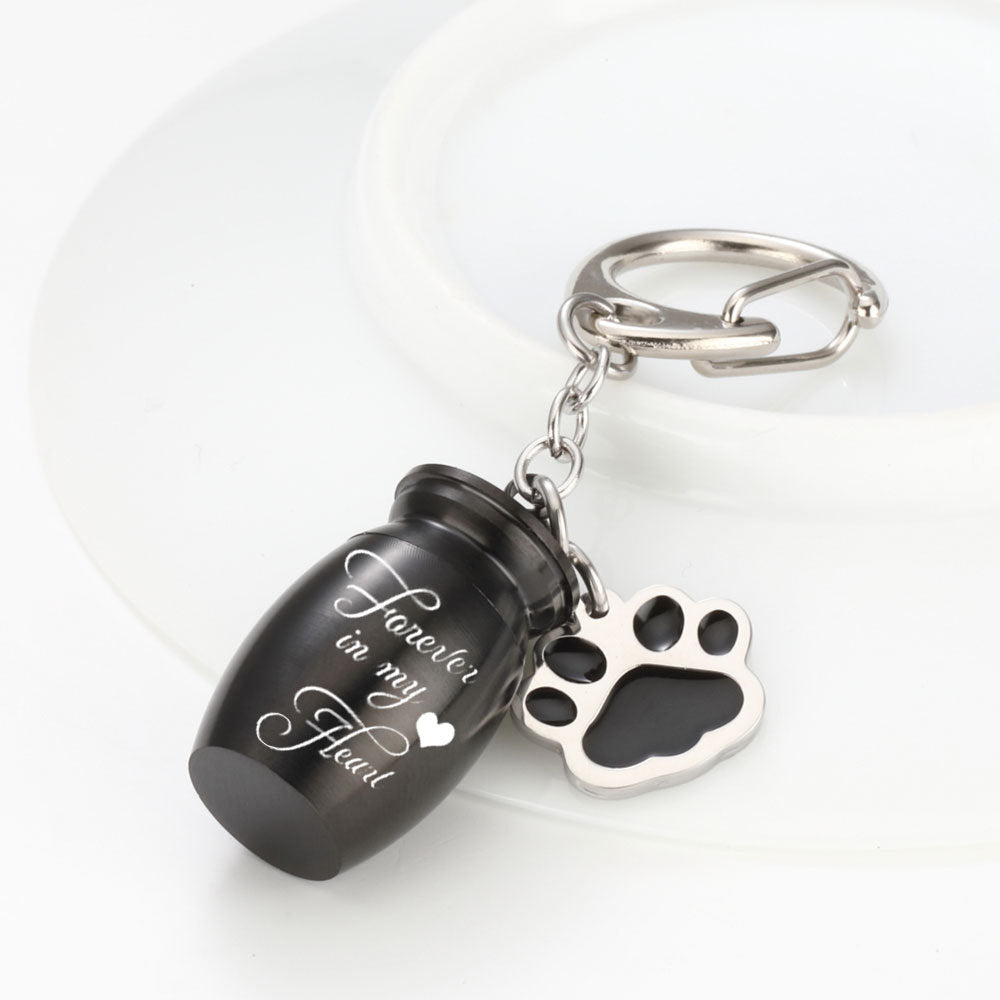 Perfume Bottle Keychain Drop Oil Dog's Paw