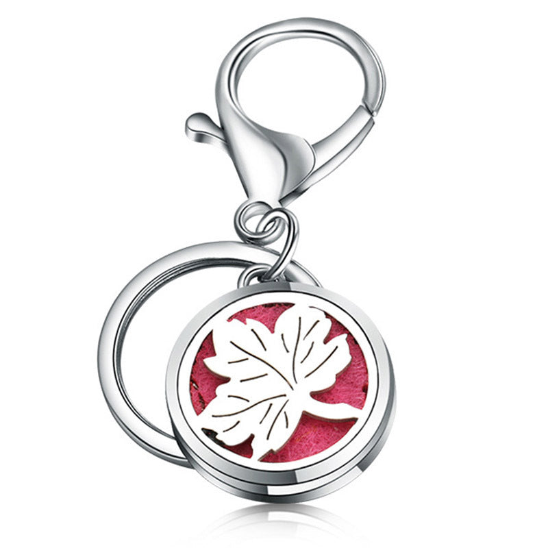 Perfume Key Chain Stainless Steel Essential Oil Diffuser 41 Style