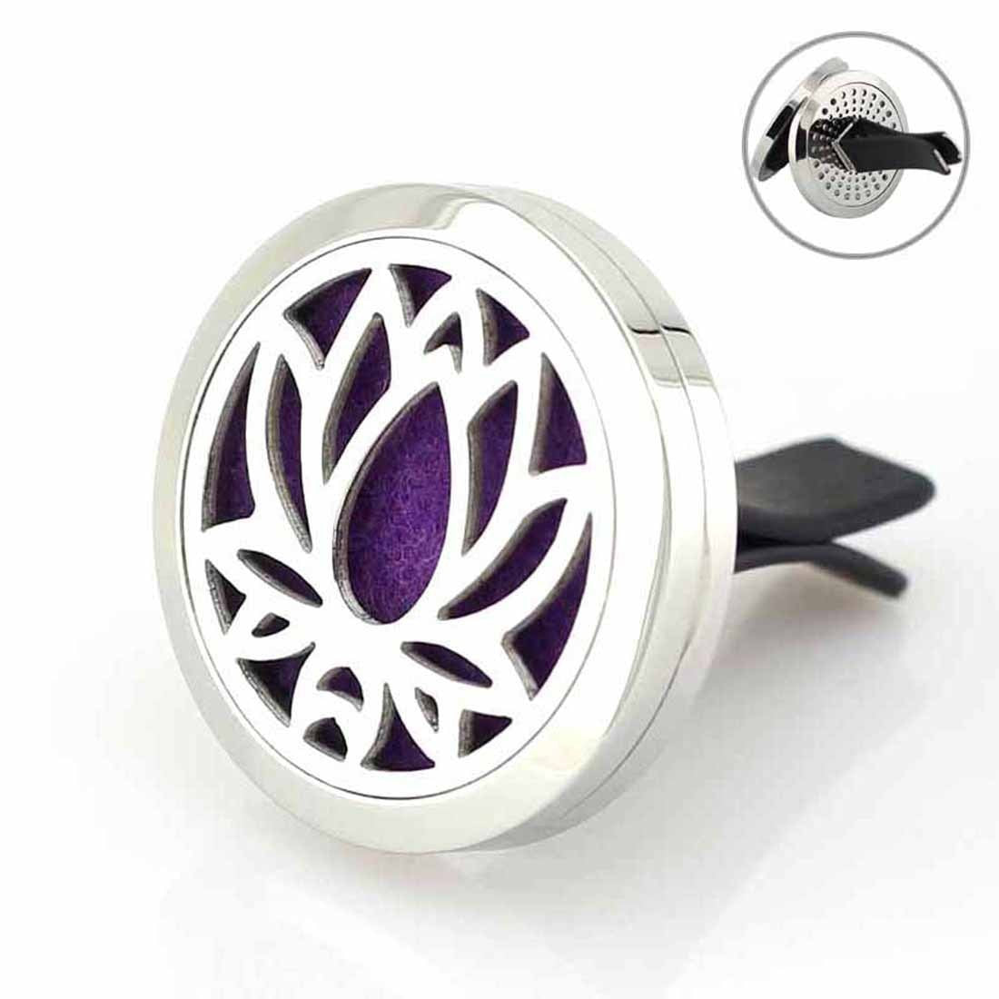 Conditioner Air Outlet Perfume Essential Oil Clip 30mm lotus