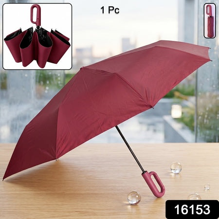 Portable Windproof Travel Umbrella Compact And Durable For Rain And Sun