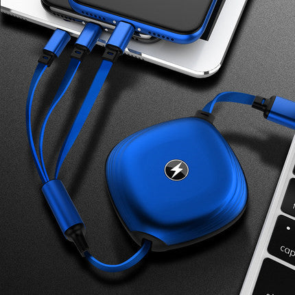 Telescopic charging cable Blue Glory Edition