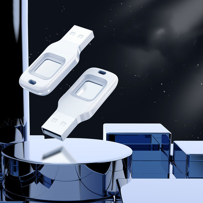 Fingerprint Input Into Encrypted U Disk 32 GB