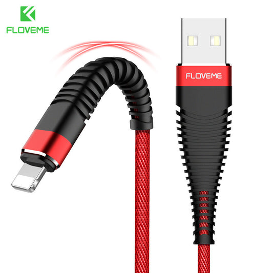 Compatible With Indestructible High Tensile Fast Charging Cable for Apple And Android Gules iphone 2m