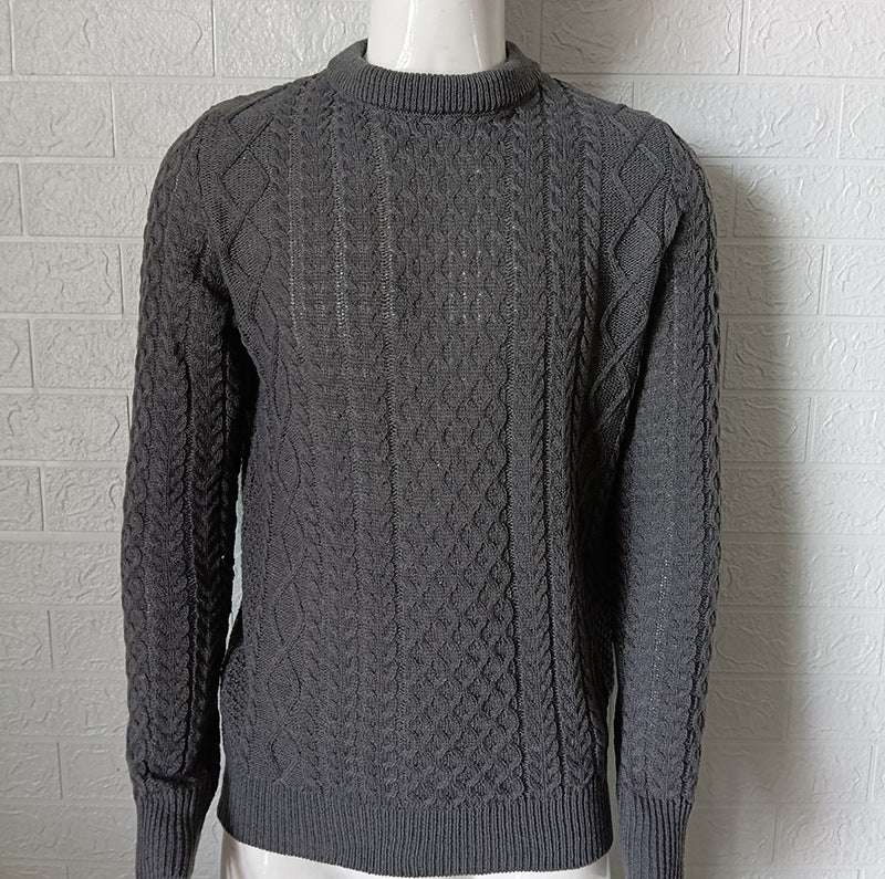 Cuddly Warm and Comfortable Sweater Gray