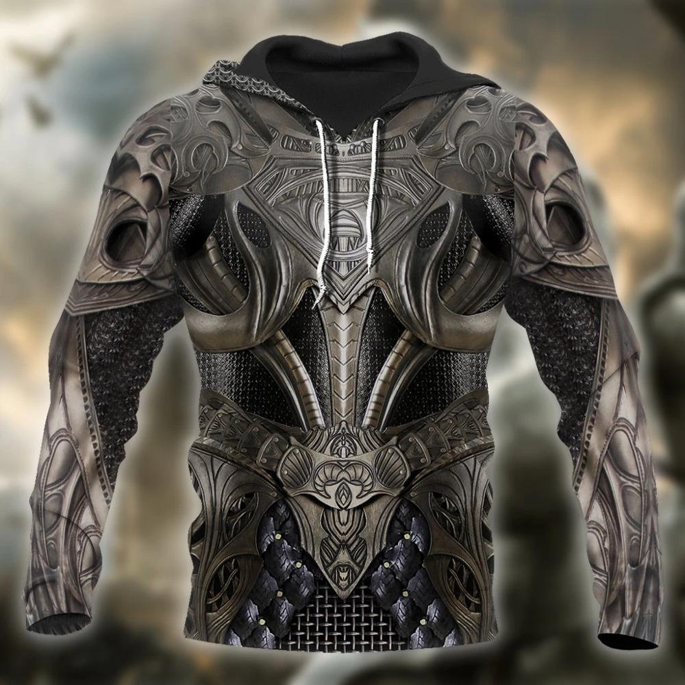 Knight Armor Men's Hoodie Knight Templar Hoodie