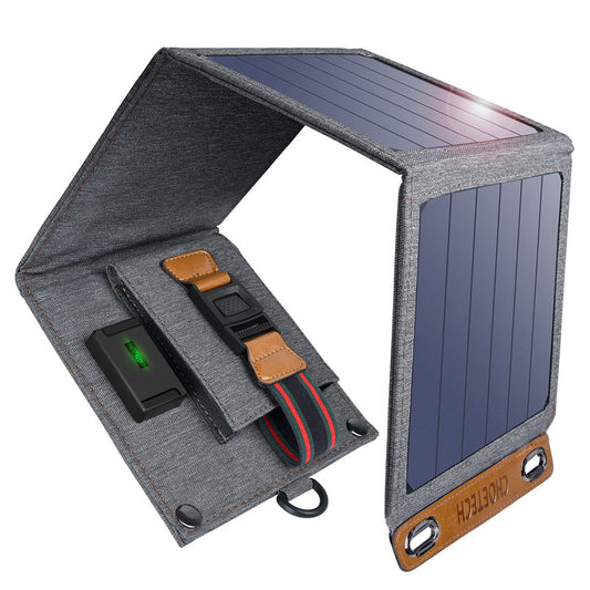 Mobile phone tablet solar charger Grey