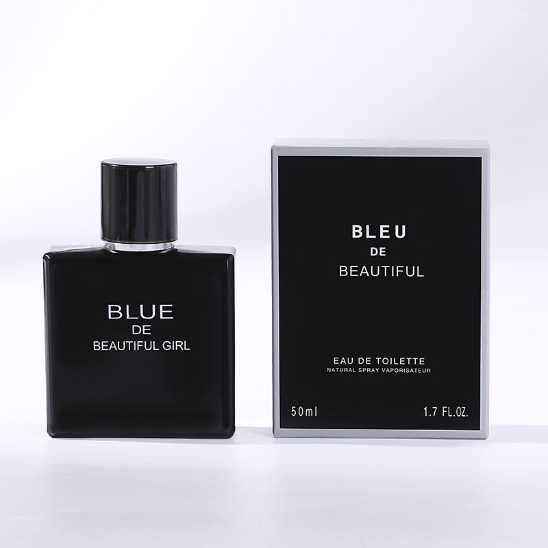 Perfume Beautiful Girl Blue Men Black