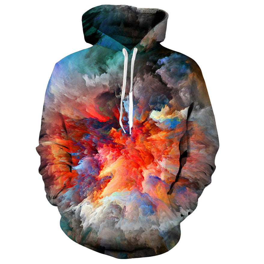 Digital print hoodie 2 Style