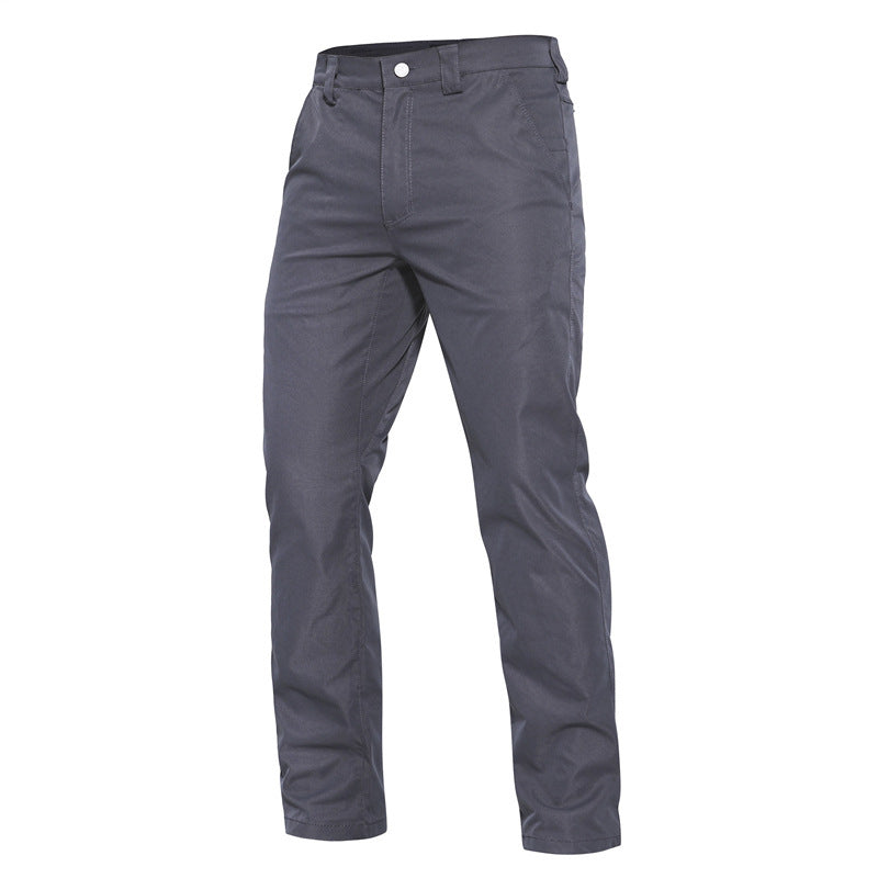 Men's Business Formal Outdoor Tactics Pants Gray