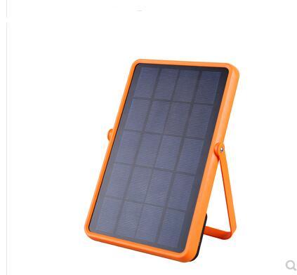 Solar charging emergency light home power outage artifact outdoor lighting tent camping light horse light Orange