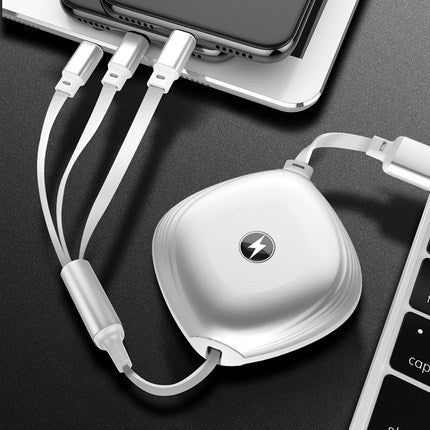 Telescopic charging cable White Glory Edition