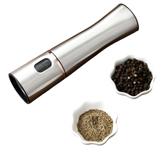 Electric Pepper Mill Stainless Steel Salt Grinder