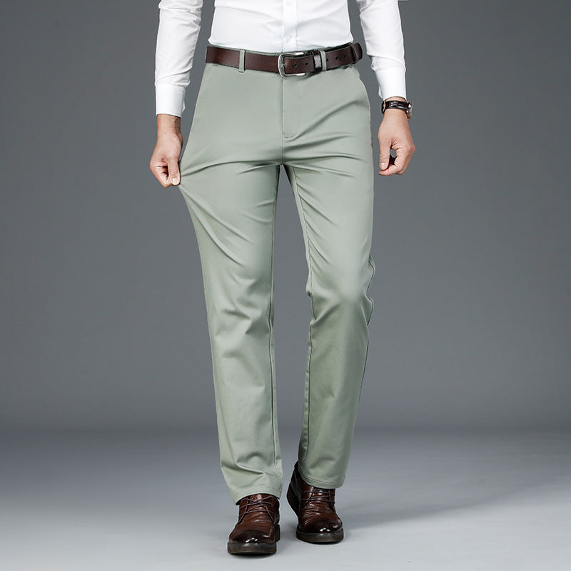 Men's Middle-aged Loose Business Casual Pants