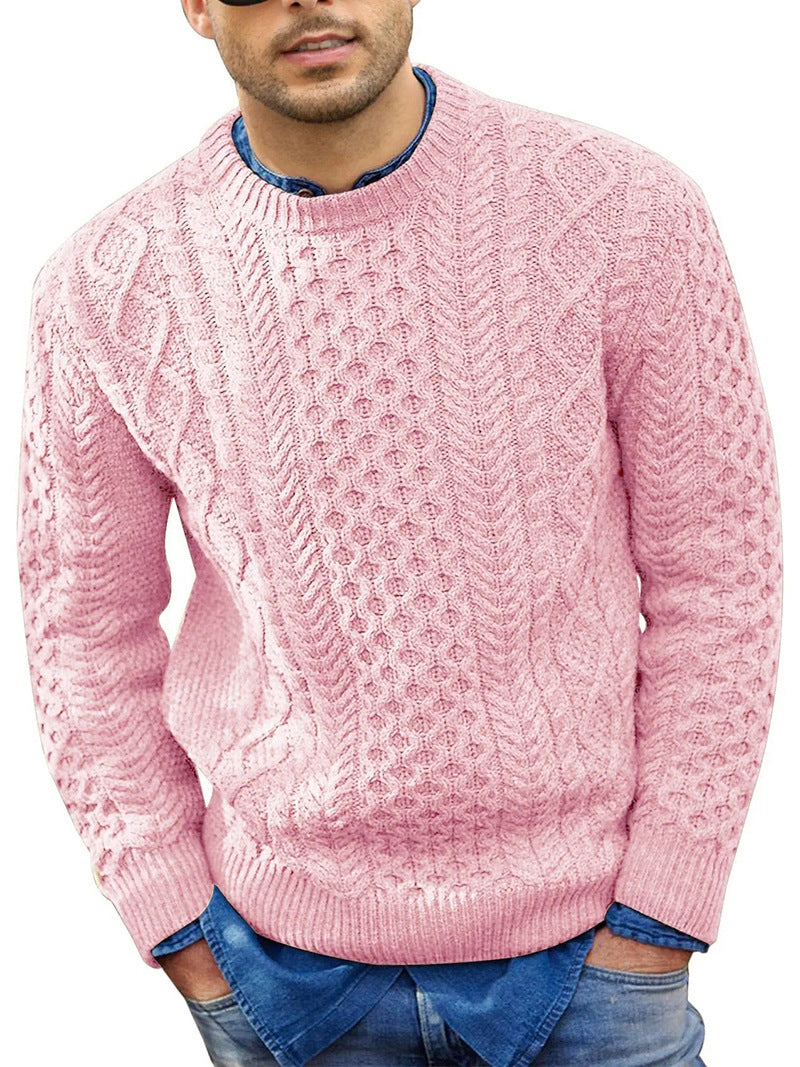 Cuddly Warm and Comfortable Sweater Pink