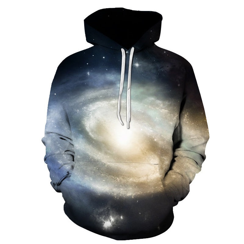 3D Spoof Smoking Male Hooded Sweater Creative Explosion Models Casual Men And Women Fashion Sweater 03